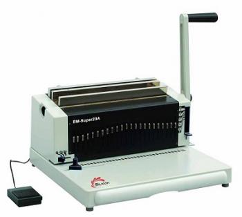 Máy đóng gáy xoắn sắt kép SUPU Super 23A