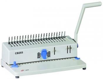 Máy đóng gáy xoắn nhựa SUPU CB 203